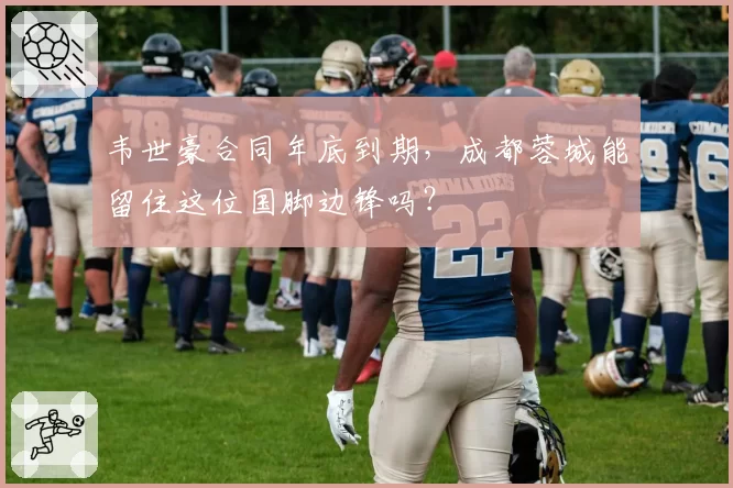 韦世豪合同年底到期,成都蓉城能留住这位国脚边锋吗?