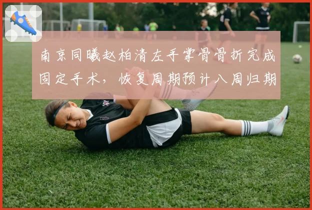 南京同曦赵柏清左手掌骨骨折完成固定手术，恢复周期预计八周归期定在11月中旬__br_